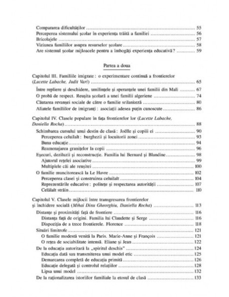 Educație și frontiere sociale: Franța, România, Brazilia, Suedia
