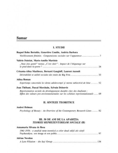 Psihologia Socială. Nr. 28 (II)/2011...