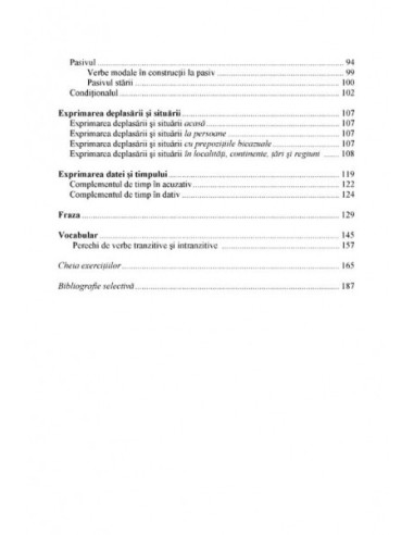 Limba germană. Exerciţii de gramatică...