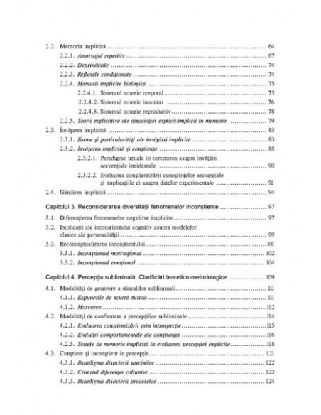 Inconștientul cognitiv: modele teoretice, suport experimental și aplicații (ediţia a II-a revăzută şi adăugită)