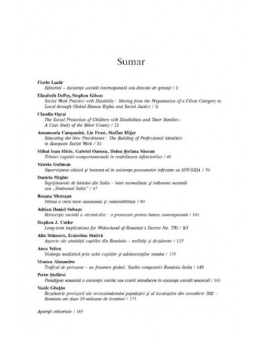 Revista de Asistență Socială. Nr. 1/2012