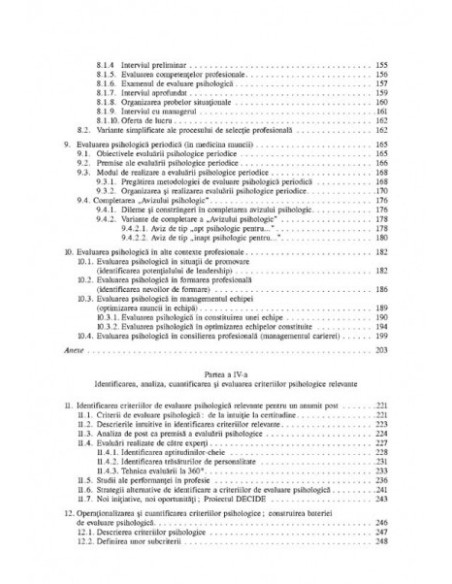 Pregătirea și realizarea evaluării psihologice individuale: norme, metodologie și proceduri