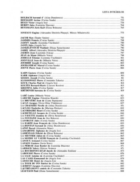 Dicționar de scriitori francezi