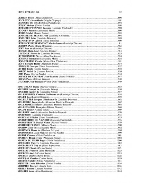 Dicționar de scriitori francezi