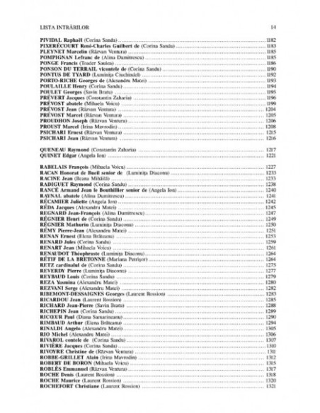 Dicționar de scriitori francezi