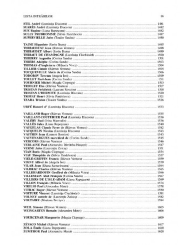 Dicționar de scriitori francezi