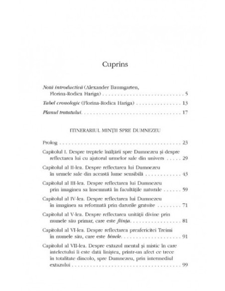 Itinerariul minţii spre Dumnezeu