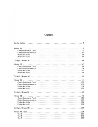 Examenele DELF/DALF, nivelurile A şi B