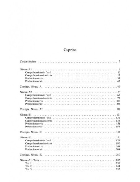 Examenele DELF/DALF, nivelurile A şi B