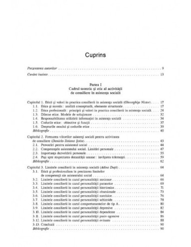 Consilierea în asistența socială