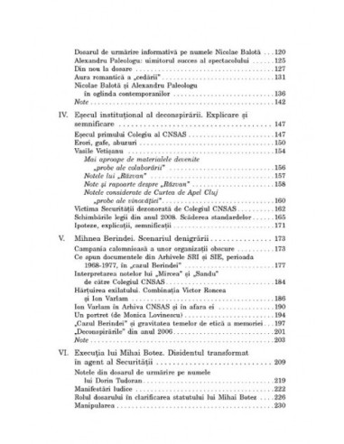 Cărturari, opozanţi si documente....