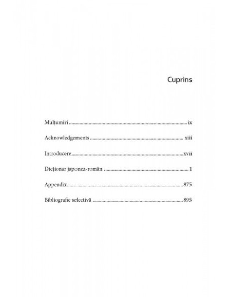 Dicţionar japonez-român