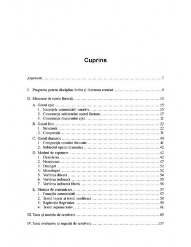 Limba și literatura română. 25 de...