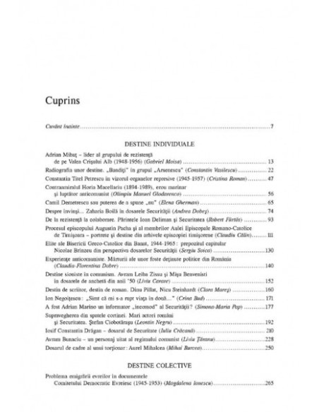 Destine individuale și colective în comunism