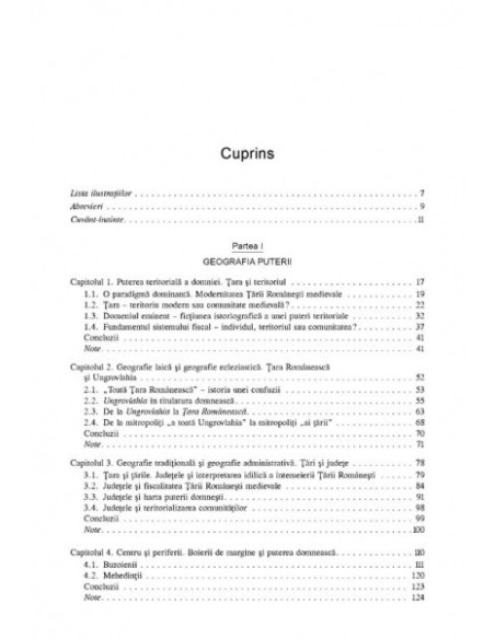 Putere şi teritoriu.