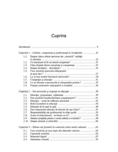 Educația. Experiențe, reflecții, soluții