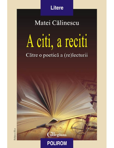 A citi, a reciti. Către o poetica a (re)lecturii