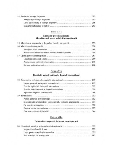 Politica între naţiuni