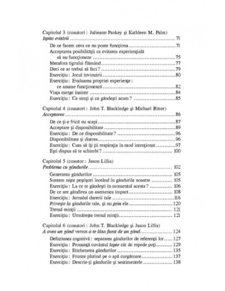 Noua terapie prin acceptare şi angajament