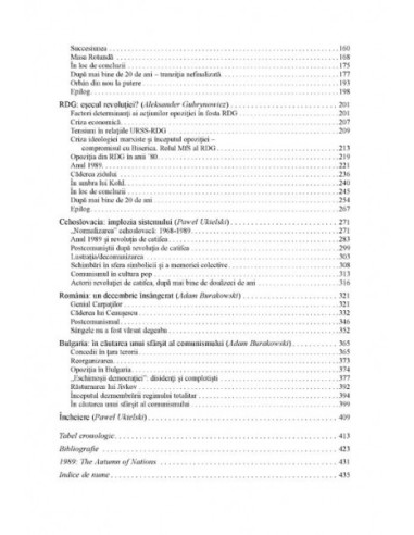 1989. Toamna națiunilor