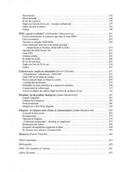 1989. Toamna națiunilor