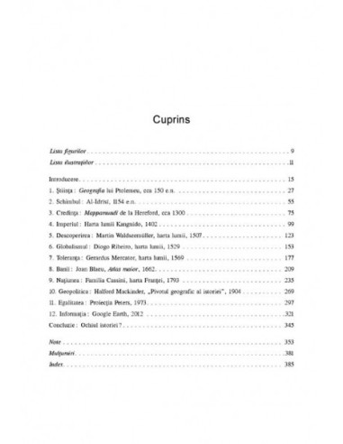 O istorie a lumii în douăsprezece hărți