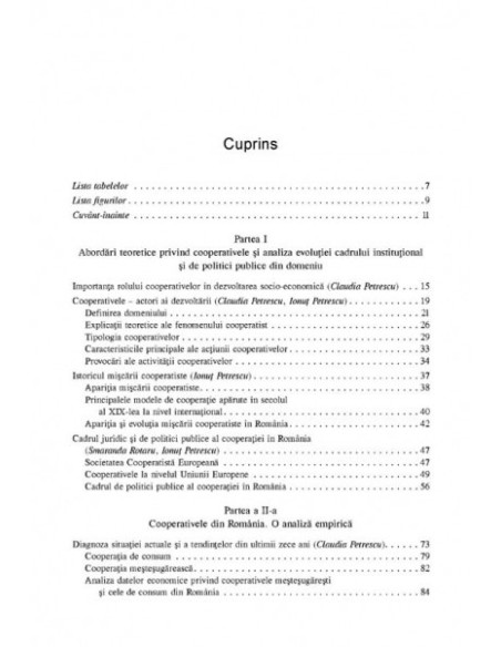 Cooperativele din România. Actori ai dezvoltării socio-economice