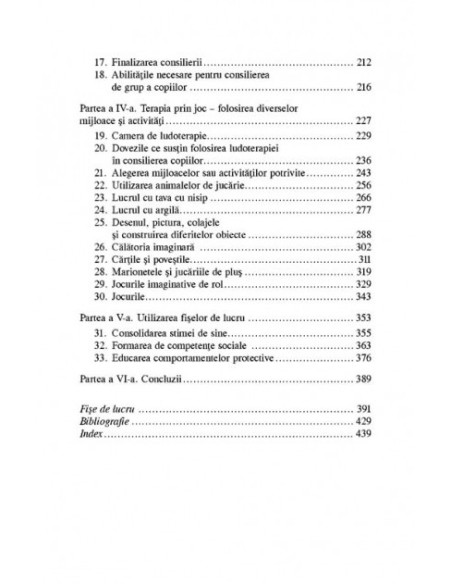Consilierea copiilor. O introducere practică