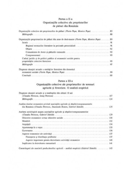 Organizațiile colective ale proprietarilor de terenuri agricole și forestiere. Profil, evoluție, tendințe