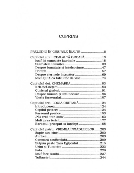 Iosif şi fraţii săi. Iosif, Hrănitorul (vol. III, ediţie de buzunar)