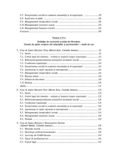 Economia socială în contextul dezvoltării locale