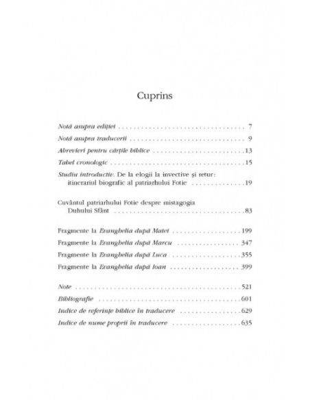 Mistagogia Duhului Sfânt. Exegeze la Evanghelii