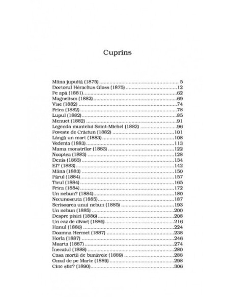 Un caz de divorț. Povestiri fantastice 