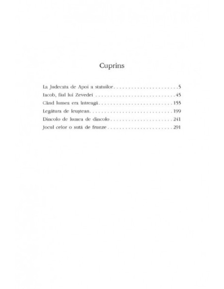 Jocul celor o sută de frunze şi alte povestiri