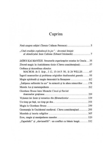 Iter in silvis. Vol. II: Gnoză şi magie