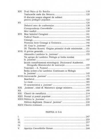 Amintiri de la Junimea din Iaşi