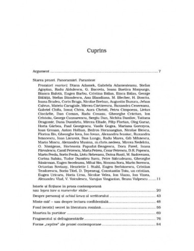 Oglinda și drumul. Prozatori...