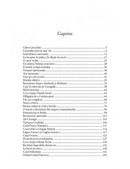 Sfîrşit şi început de secol