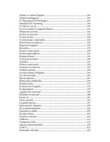 Sfîrşit şi început de secol