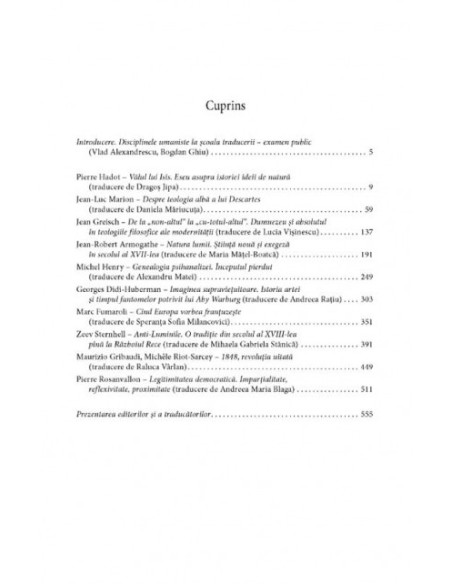 Ateliere ale modernităţii. Istorie intelectuală şi filosofie franceză contemporană