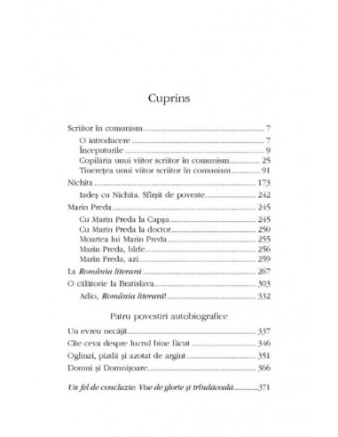 Scriitor în comunism (nişte amintiri)