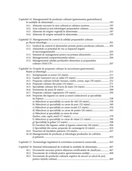 Managementul calității serviciilor și ospitalitatea în restaurante, gastronomie, hoteluri