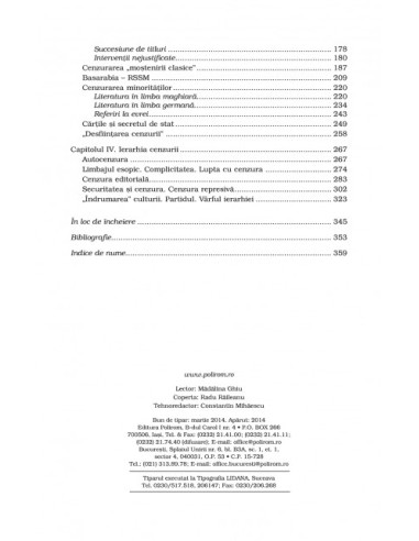 Controlul cărții. Cenzura literaturii... Controlul cărții. Cenzura literaturii...