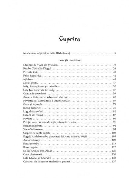 Cele mai frumoase basme africane