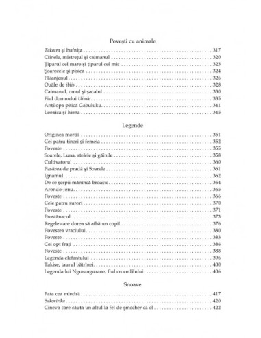 Cele mai frumoase basme africane