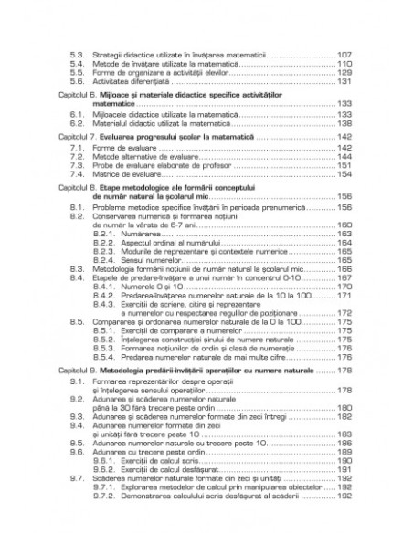 Didactica matematicii pentru invăţămîntul primar