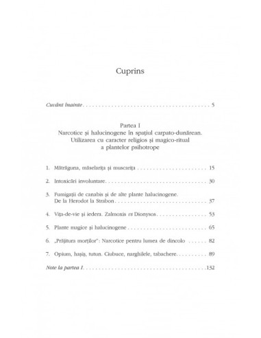 Narcotice in cultura romana. Istorie, religie si literatura by Andrei Oișteanu