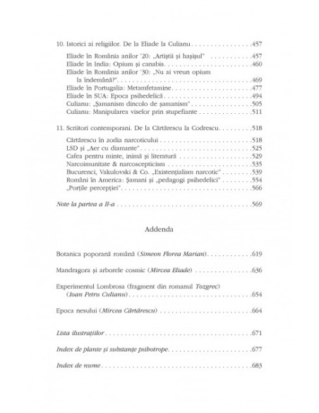 Narcotice în cultura română