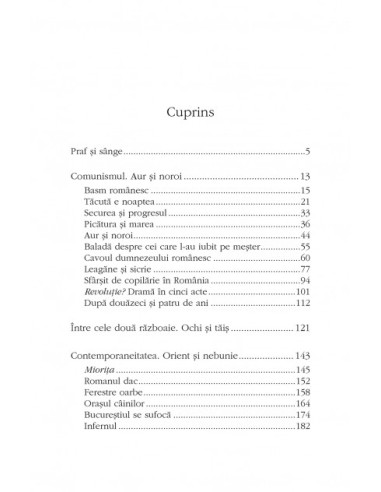 București. Praf și sînge București. Praf și sînge