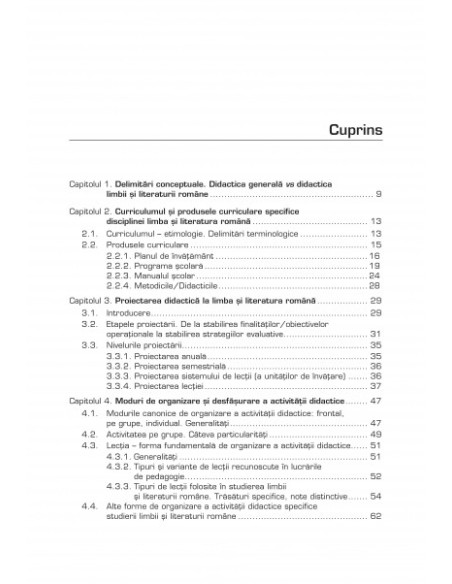 Didactica limbii și literaturii române